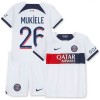 Maillot de Supporter Paris Saint-Germain Mukiele 26 Extérieur 2023-24 Pour Enfant